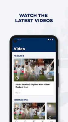 England Cricket android App screenshot 0